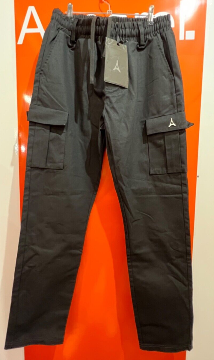 Maniere De Voir Men's Cargo Pants, Black, Size Medium, BNWT, B72