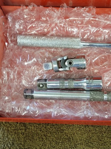 Proto J52134 Socket 6 Point Extension Ratchet Deep Well Sae 3/8" To 7/8" Set - Picture 9 of 24
