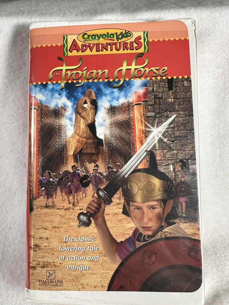 Crayola Kids Adventures: The Trojan Horse (VHS, 1997) 707729901938