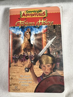 Crayola Kids Adventures: The Trojan Horse (VHS, 1997) 707729901938