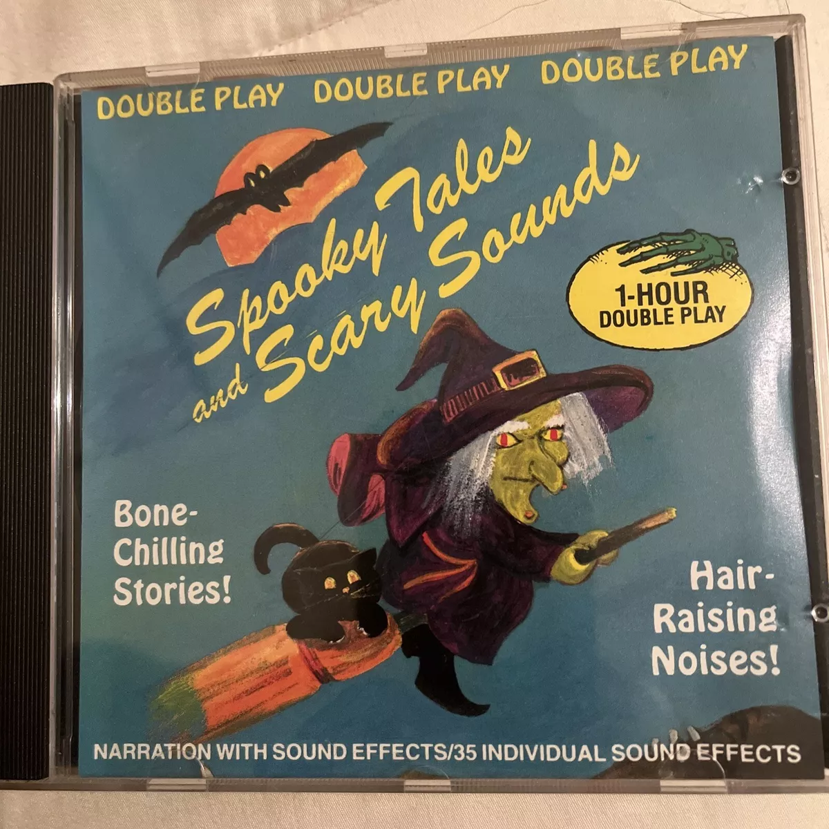 Spooky Tales & Scary Sounds Stories CD Halloween Music CD