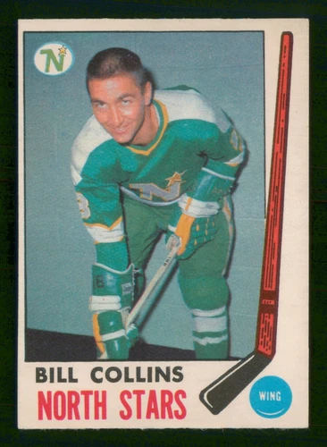 BILL COLLINS 1969-70 O-PEE-CHEE 69-70 NO 126 EXMINT+ 40754