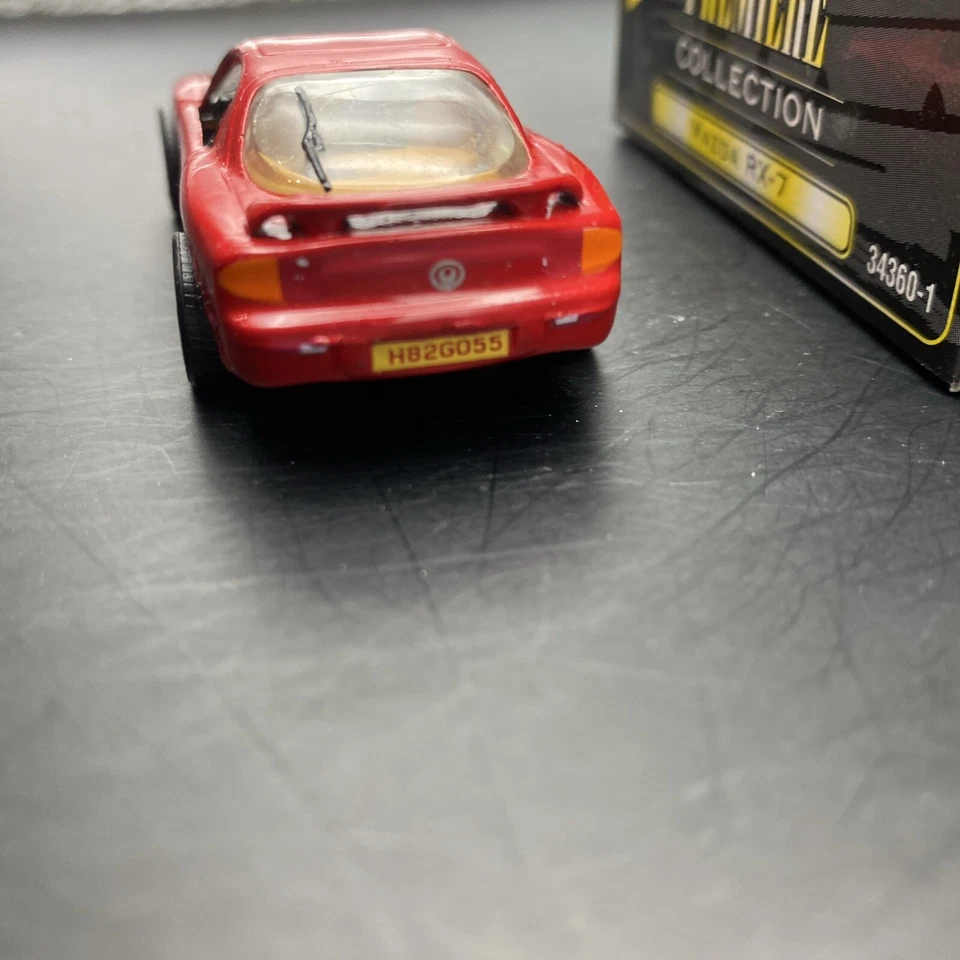 1995 Matchbox Toys Premiere Collection:  Red Mazda RX-7 With Box - Image 4 of 4