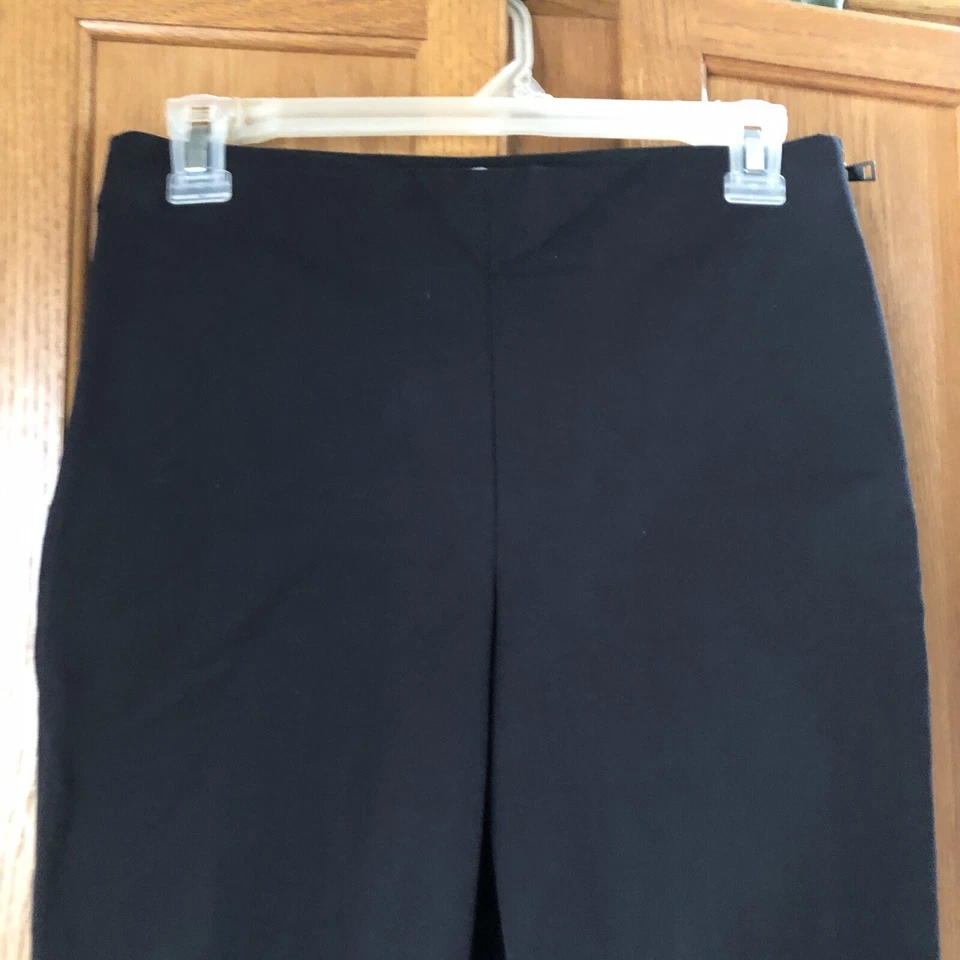 Everlane The Side Zip Ankle Skinny Pants Black Women’s Size 2 Modern Prep City - Image 3 of 4