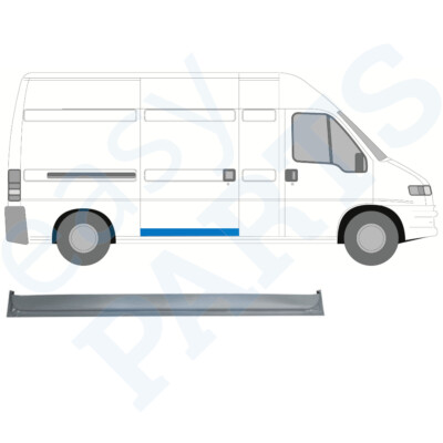 For Fiat Ducato Boxer Jumper 94-06 Medium Long Sliding Door Repair Sheet Metal Interior