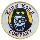 King Kong Company Logo Taxi Driver Dinero Iron On Cosplay Costume Uniform Patch