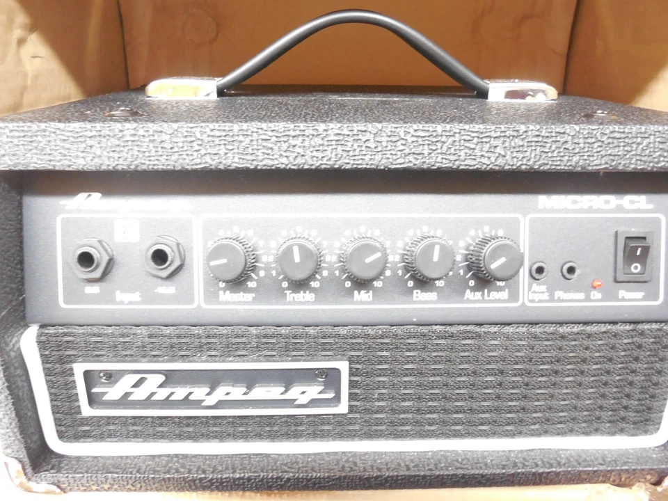 Ampeg MICRO-CL Stack 2X10" 100 Watt Bass Amplifier Head & Cabinet - Image 2 of 4