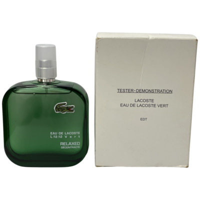 Lacoste L.12.12 VERT, RELAXED eau de lacoste EDT Spray Men 100ml / 3.3oz  *NIB*