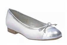RIVA JARET WOMENS TOECAP DETAIL SLIP ON BALLERINA PUMP EU 38 Q/233