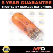 Fits Ford + Other Models NAPA 10x Amber Side Repeater Light Bulbs 501 12V 5W