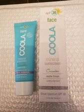 coola mineral sunscreen cucumber matte finish