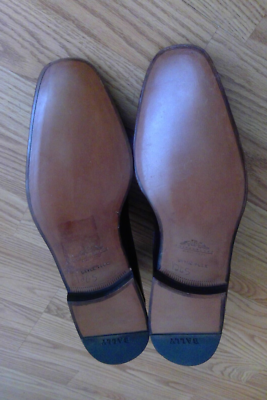 BALLY STYLE FLEX BROWN LEATHER MEN display picture 3