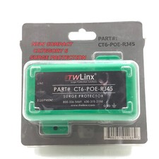 NEW ITW Linx CT6-POE-RJ45 Compact CAT-6 PoE PoE PoE /UPOE Surge Protector