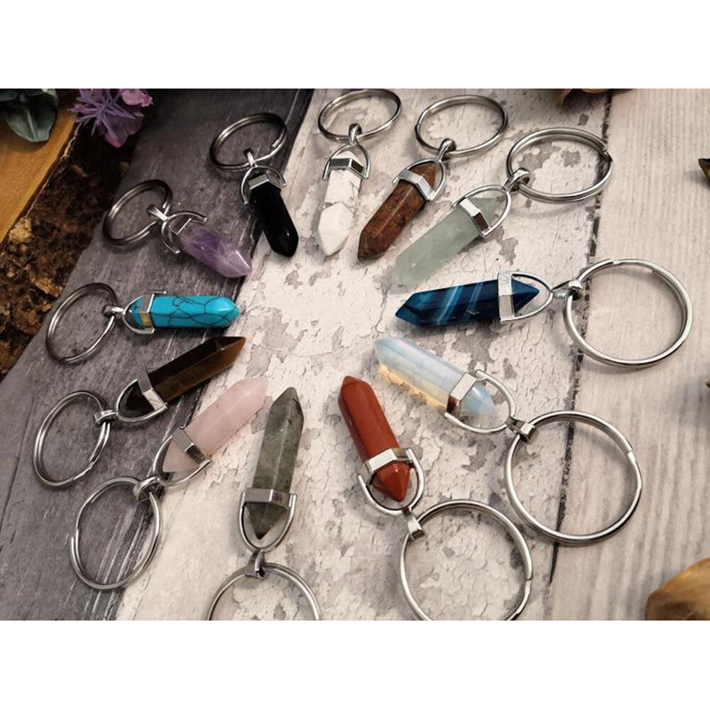 Healing Crystal Keyrings & Keychains Available In The UK - Foto 6