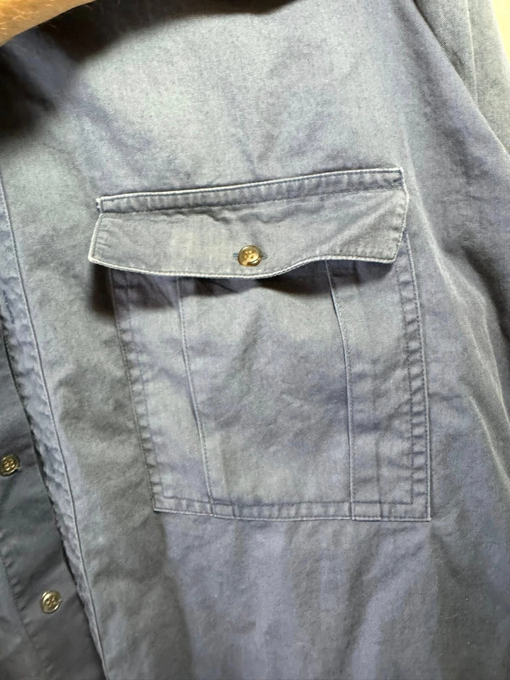 Dockers Men's Long Sleeve Shirt - Size: Large - Color: BLue - Image 2 of 4