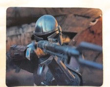 Star Wars Mandalorian Standoff Baby yoda Anti slip MOUSE PAD 9 X 7inch the child