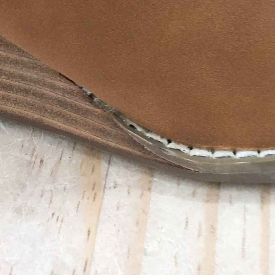 Report ботинки женщин 8 ботинок поскользнуться на танкетке каблуки коричневый искусственной кожи - Изображение 4 из 4