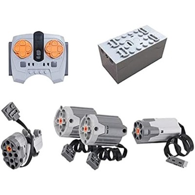 Power Functions Set Motor Fernbedienung Batteriebox Servomotor M XL