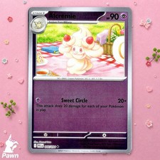 Alcremie Reverse Holo 44/94 Phantasmal Flames Pokemon TCG Card Art Narumi Sato