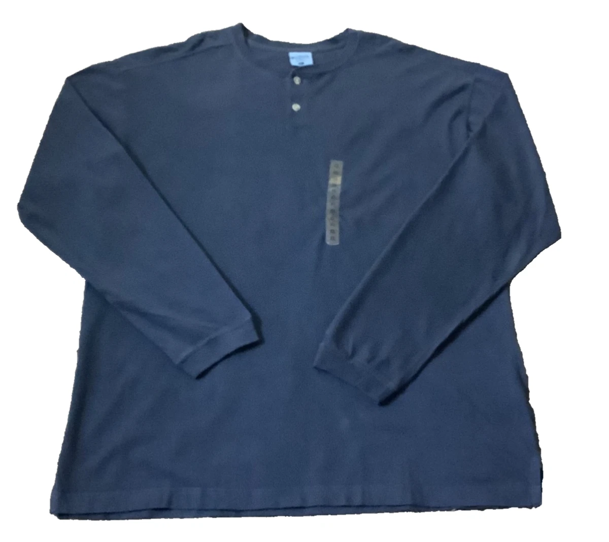 Hombre Henley Shirt Camiseta De Punto Gofre Camisas De Hombre Con