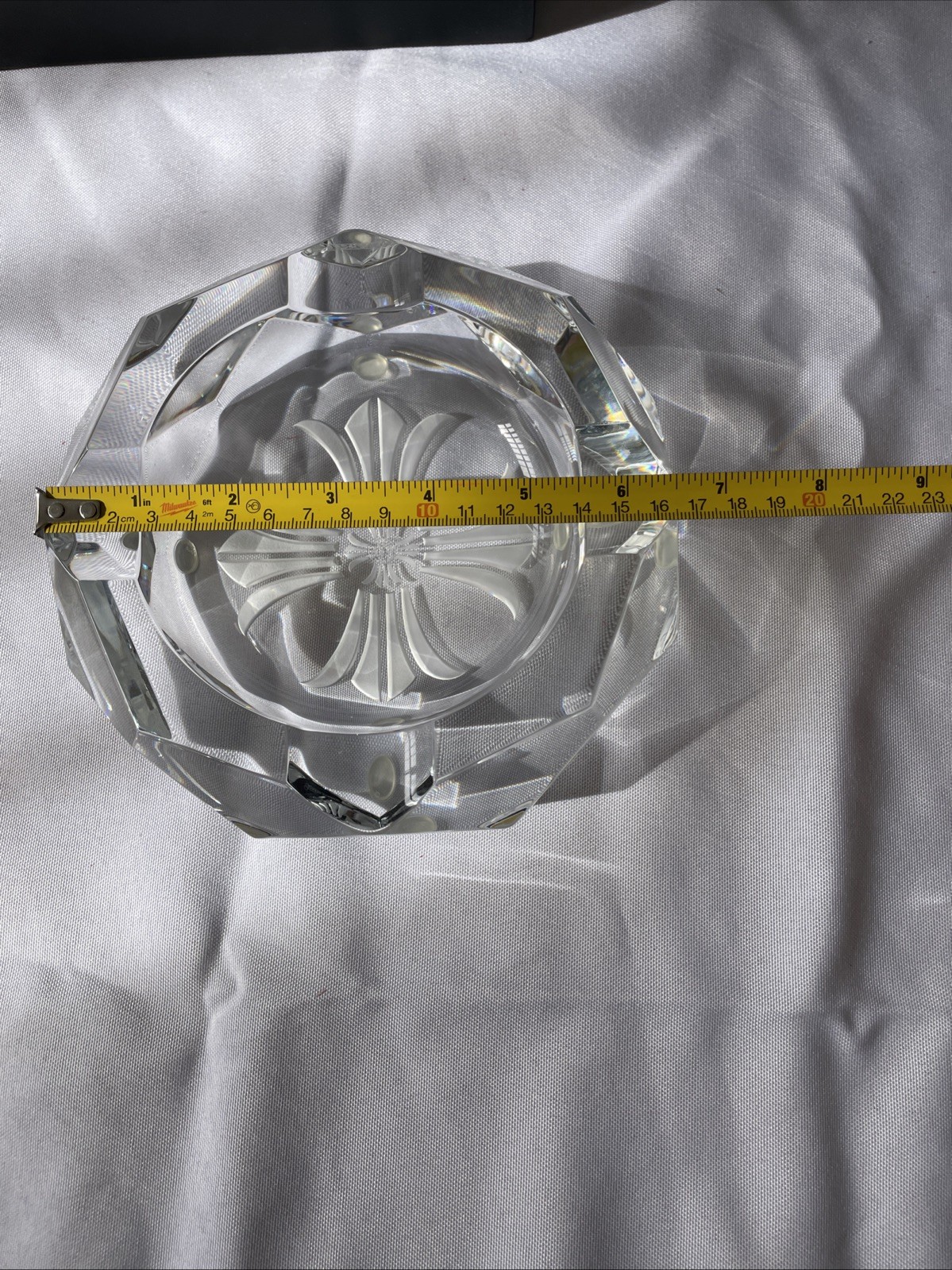 Baccarat for Chrome Hearts crystal ashtray thumbnail 7