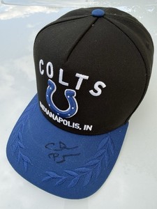 Chris Ballard Signed Colts Draft Hat 🏈