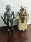 VINTAGE KENNER STAR WARS 1982 ZUCKUSS 4-LOM 2 FIG LOT COMPLETE BOUNTY HUNTERS