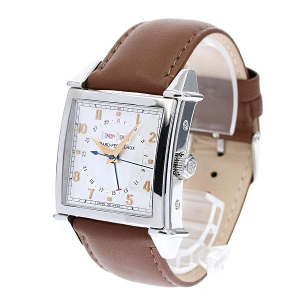 Girard Perregaux — Girard-Perregaux 25810-11-151-0 34mm SS Silver Dial Automatic Watch #C16390