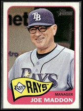 2014 Topps Heritage #66 Joe Maddon 6N