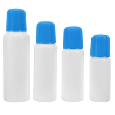 4pcs 30ml/50ml/65ml/100ml Empty Sponge Head Applicator Bottle - Press Out