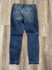 STS Blue Jeans Emma Ankle Skinny Size 29 Cropped Embroidered Stitch — photo 5