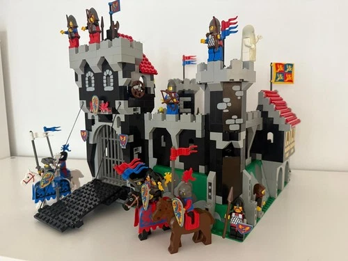 Lego Castle Black Knights 6086:Black Knight's Castle Complete/TOP condition