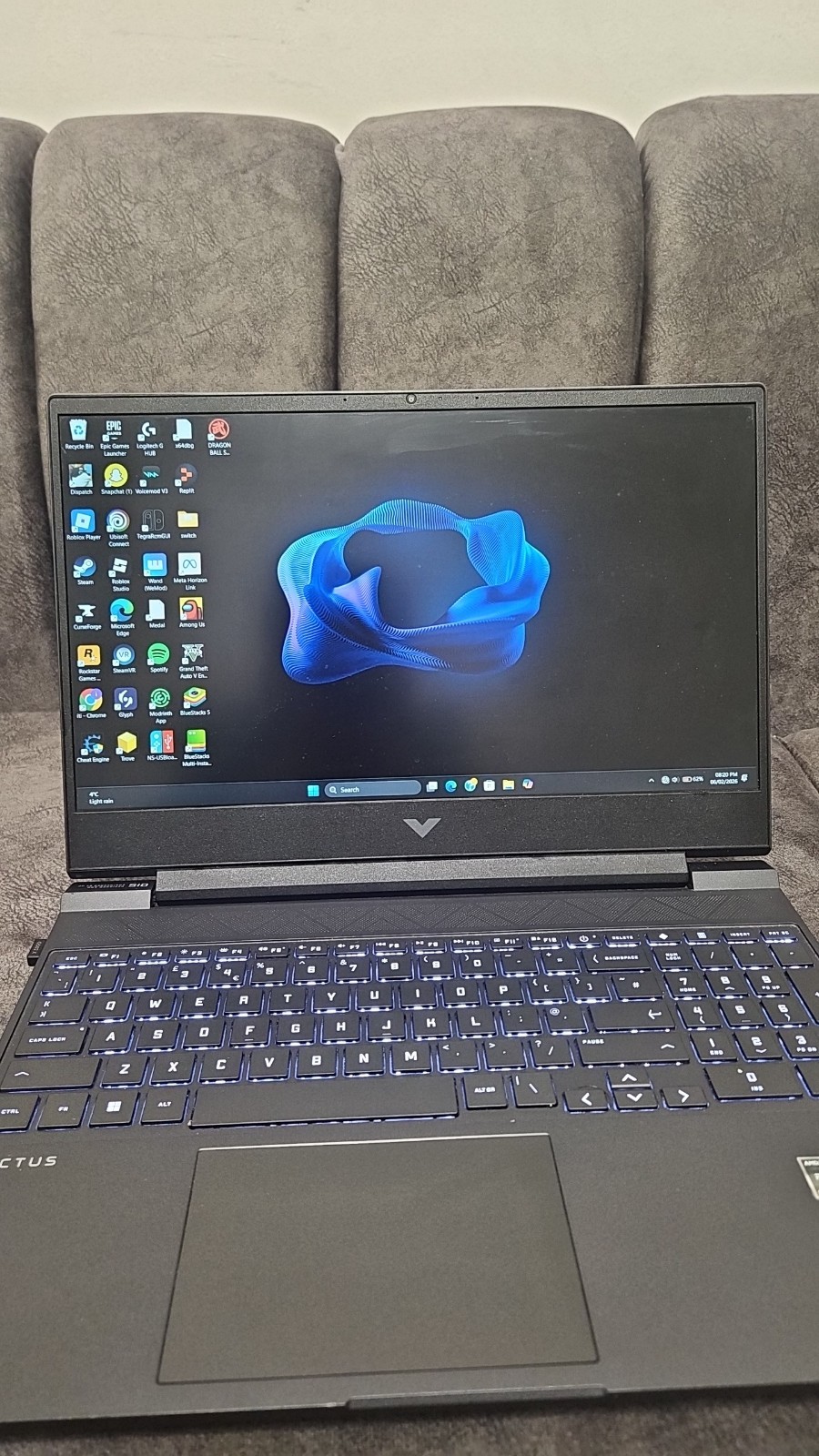 HP Victus 16 Gaming Laptop Ryzen 7 5800h NVIDIA GeForce RTX 3050 Ti 32gb