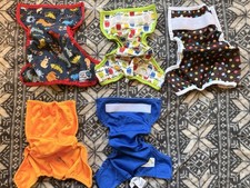 Newborn Cloth Diaper Lot Of 19