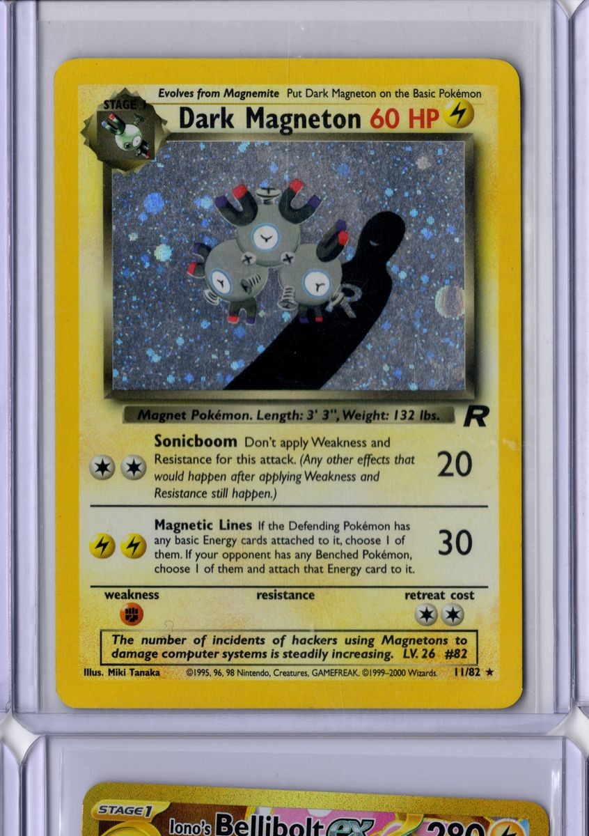 Dark Magneton - Holo - 2000 Pokemon Team Rocket - NM