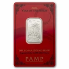 2026 10 gram Silver Bar - PAMP Year of the Horse (In Assay)