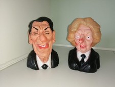 Spitting Image - Margaret Thatcher Ronald Regan 1984