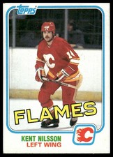 1981-82 Topps #24 Kent Nilsson Calgary Flames