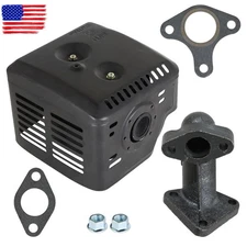 Handdo Muffler Exhaust Assembly With Manifold 8HP & 9HP For Honda GX240 GX270