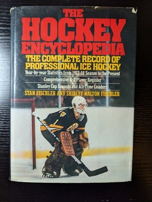 The Hockey Encyclopedia by Stan Fischler Hardcover Macmillan Hockey Stanley Cup
