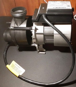 48WUA1001C-ii LX Spa Pump 2-speed, 115V, 10.3/3.8A 48 frame 5.6" diam