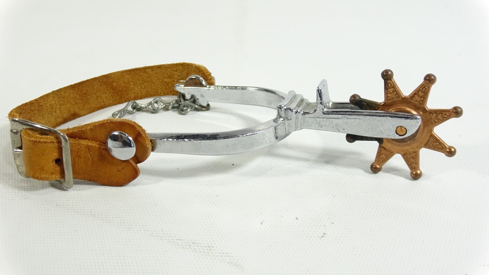 Pair of Youth Kids Western Pretend Cowboy Horse Riding Spurs