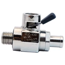 EZ-109 EZ Oil Drain Valve M12x1.5 w/ Removable Straight Hose End H-001