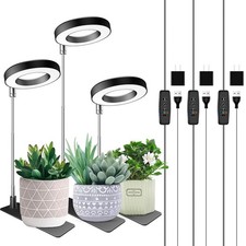 Plant Grow Light, 48 LEDs Full Spectrum Grow Lights for Indoor Plants, Height...