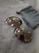 OAKLEY ROMEO PRIZM TUNGSTENO (MARRONE) IRIDIO RICAMBIO TAGLIO PERSONALIZZATO OBIETTIVI OEM R1
