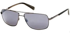 Kenneth Cole KC7189 08D Gunmetal Aviator Rectangle Metal Frame 60-14-140