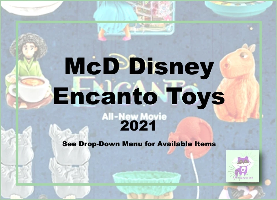 McDonald's 2021 Disney Encanto Toy Figures-Pick! - Image 1 of 1