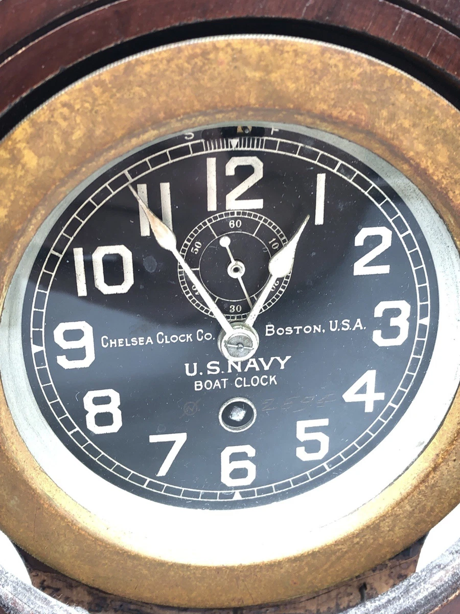 Chelsea US Navy Antique Maritime Clocks for sale | eBay