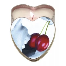 Earthly Body Edible and Lickable Cherry Scented Massage Oil Candle