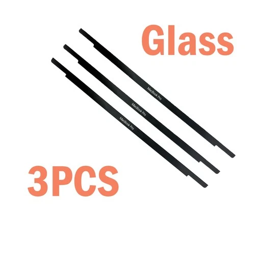 3pcs LCD Screen Front Logo Bezel Cover for Macbook Pro 13 A2289 A2159 Glass